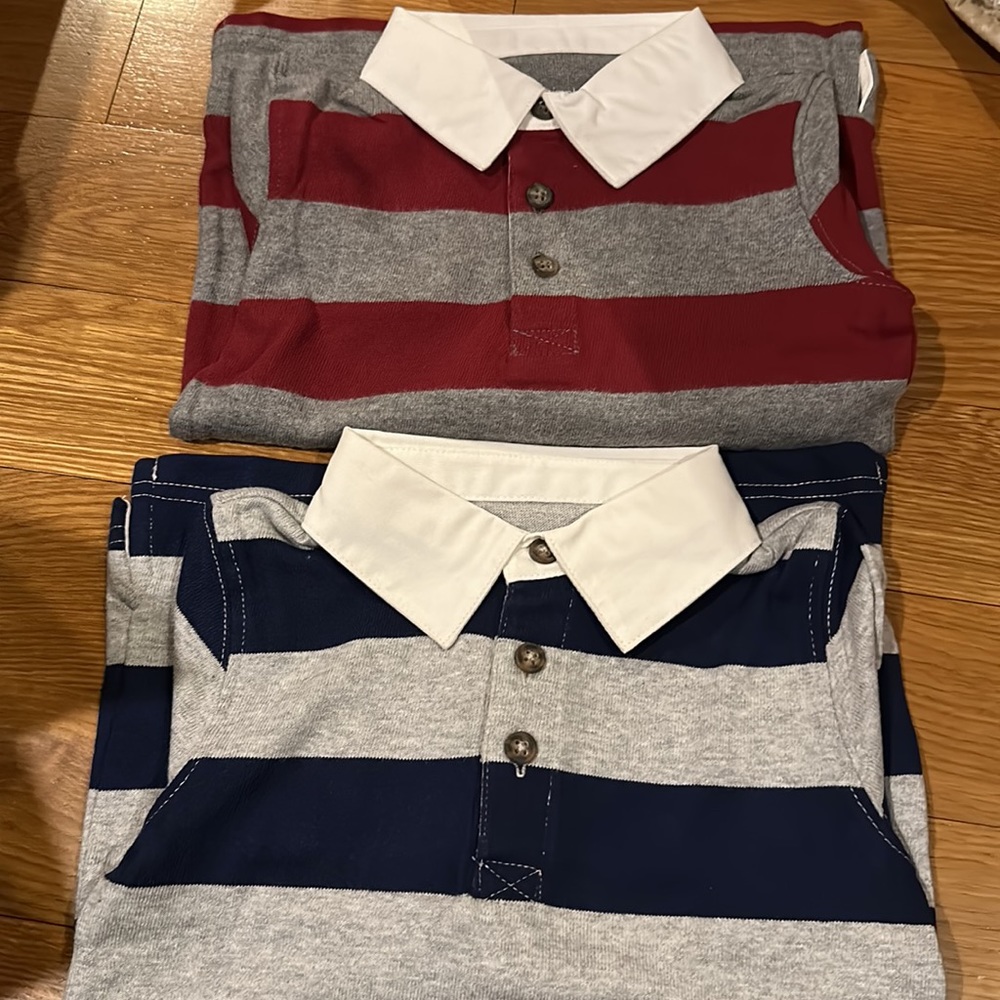 Simple Joys by Carter's Toddler Boys' Long-Sleeve Rugby Shirts - Picture 4 of 13